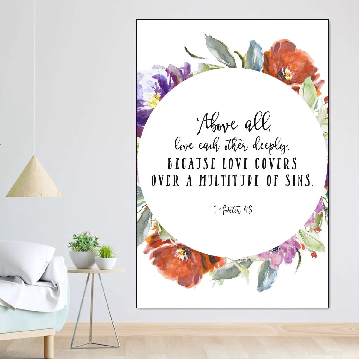 1 Peter 4 Verse 8 Wall Art