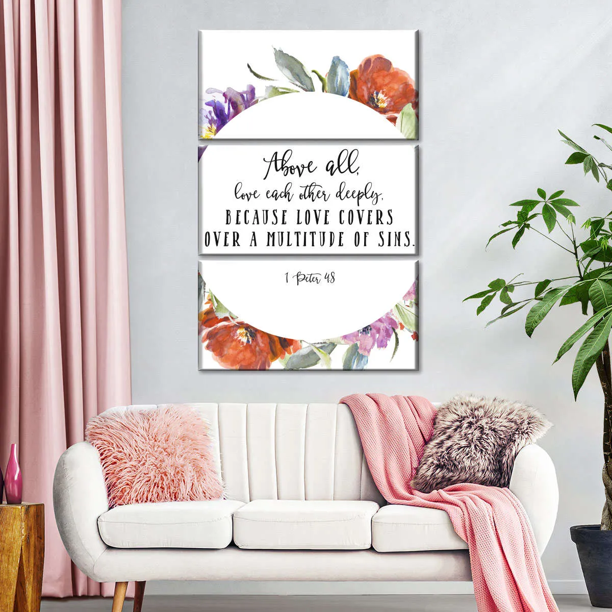 1 Peter 4 Verse 8 Wall Art