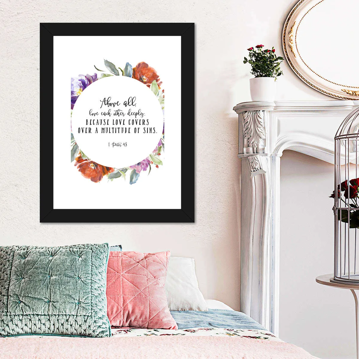 1 Peter 4 Verse 8 Wall Art