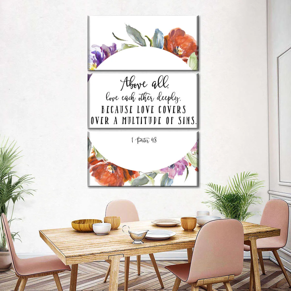 1 Peter 4 Verse 8 Wall Art