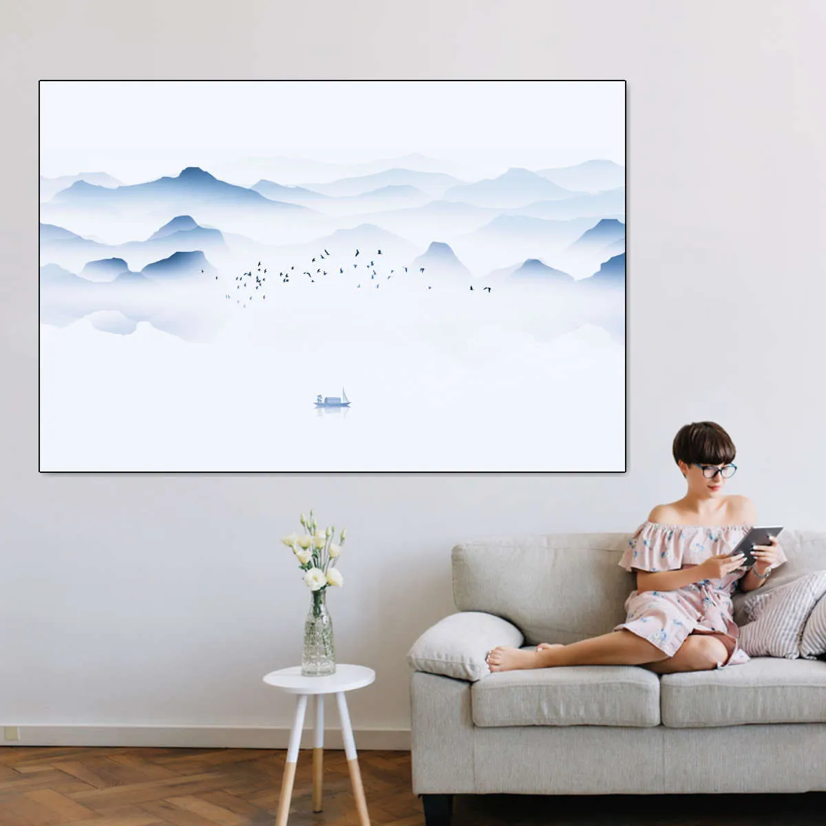 100 Birds Wall Art