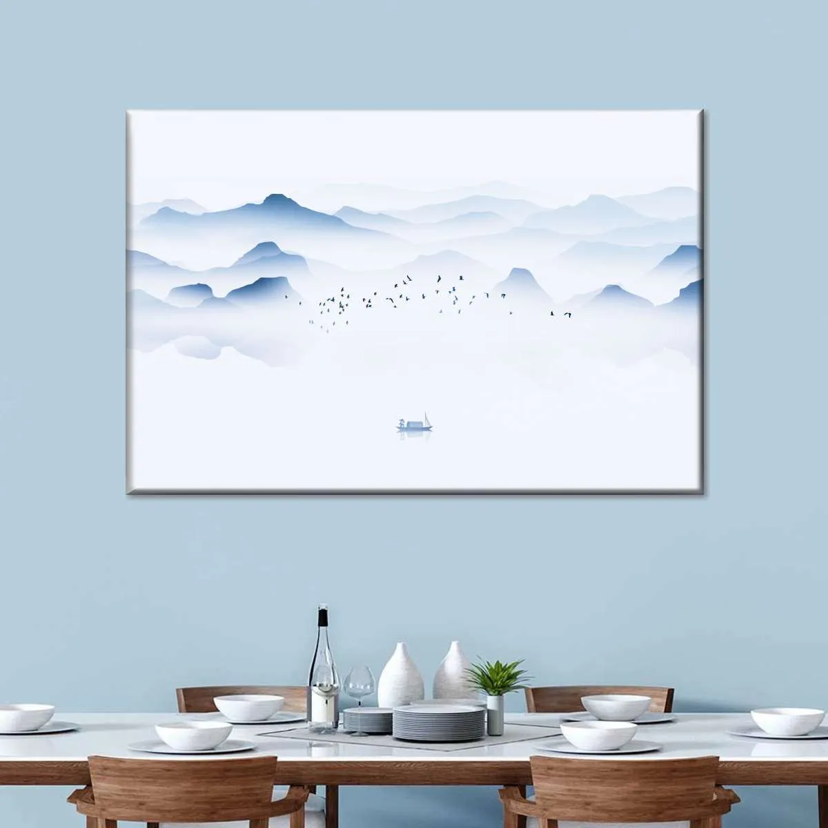 100 Birds Wall Art