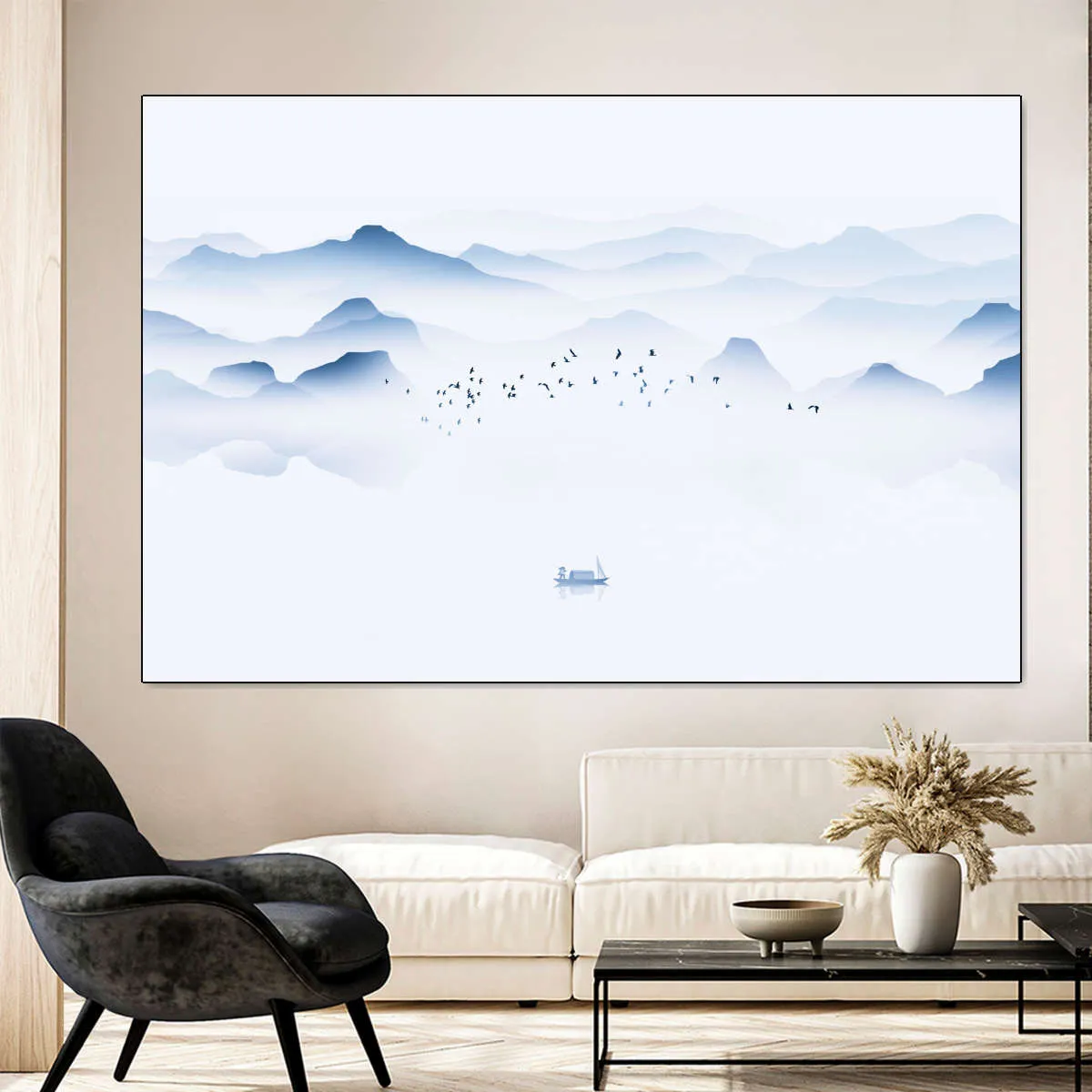 100 Birds Wall Art