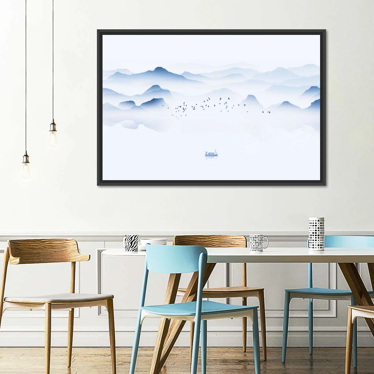 100 Birds Wall Art