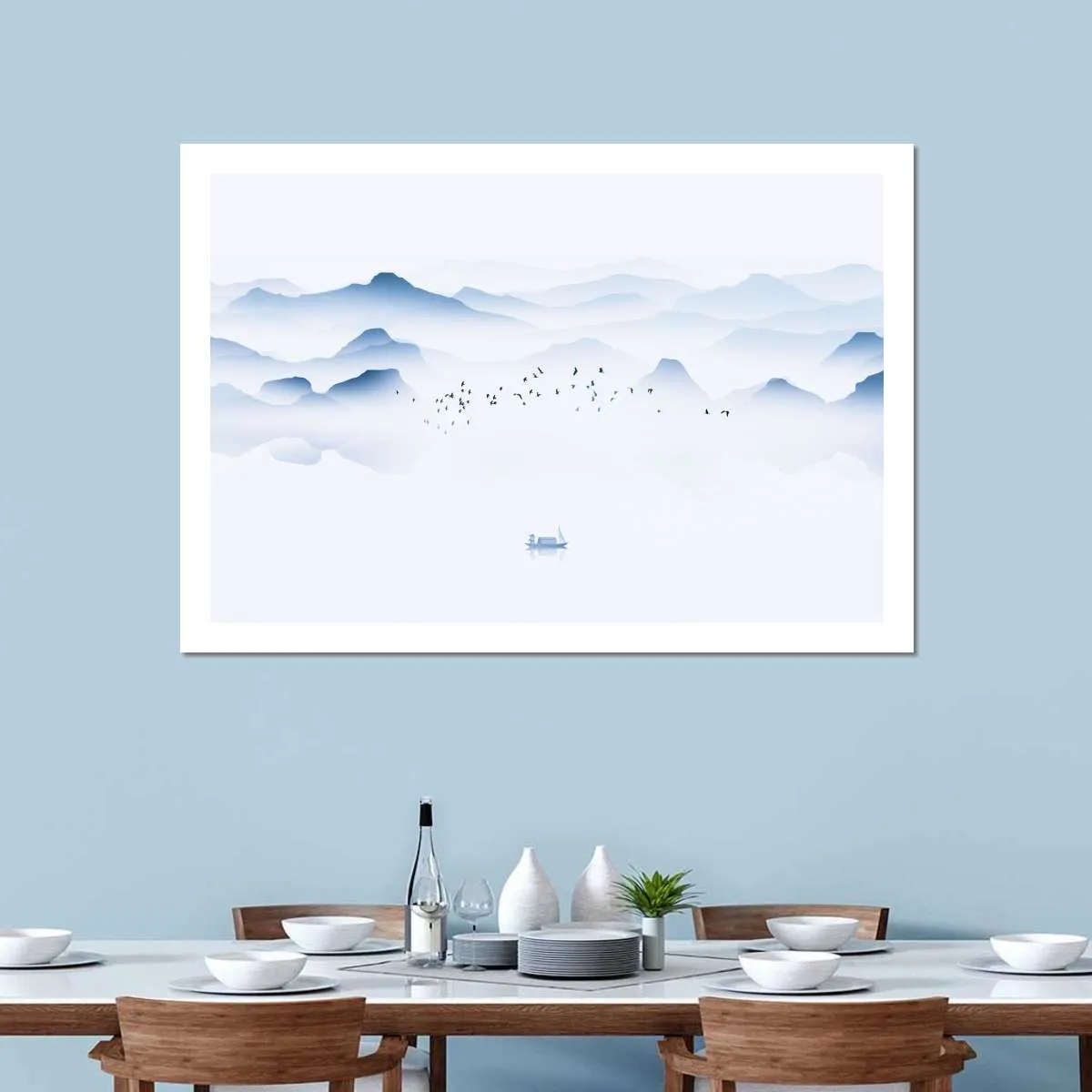 100 Birds Wall Art