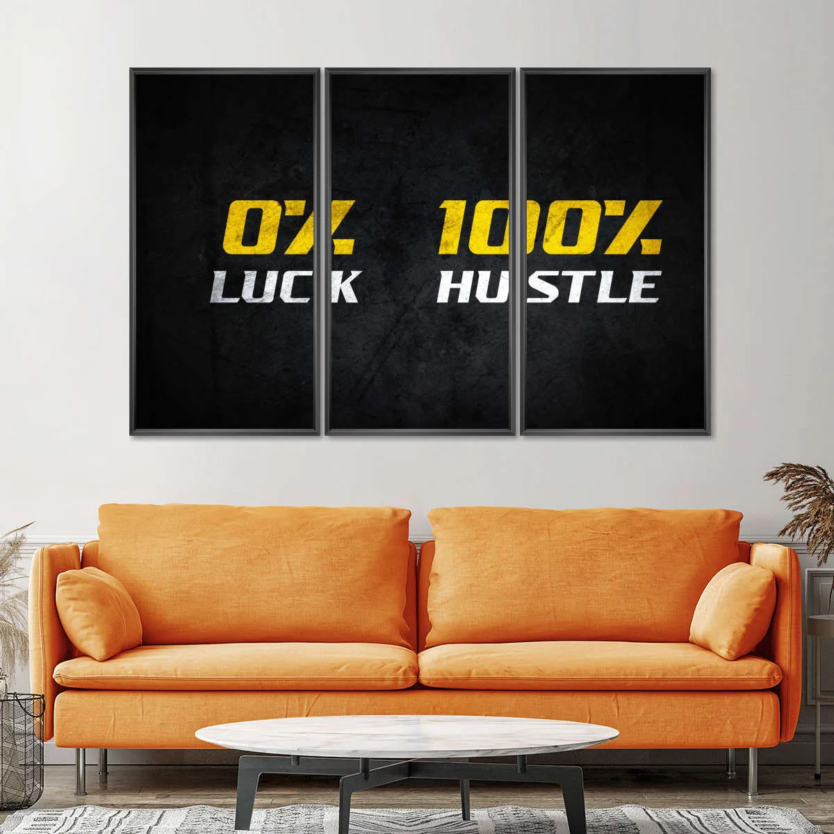 100 Percent Hustle Wall Art