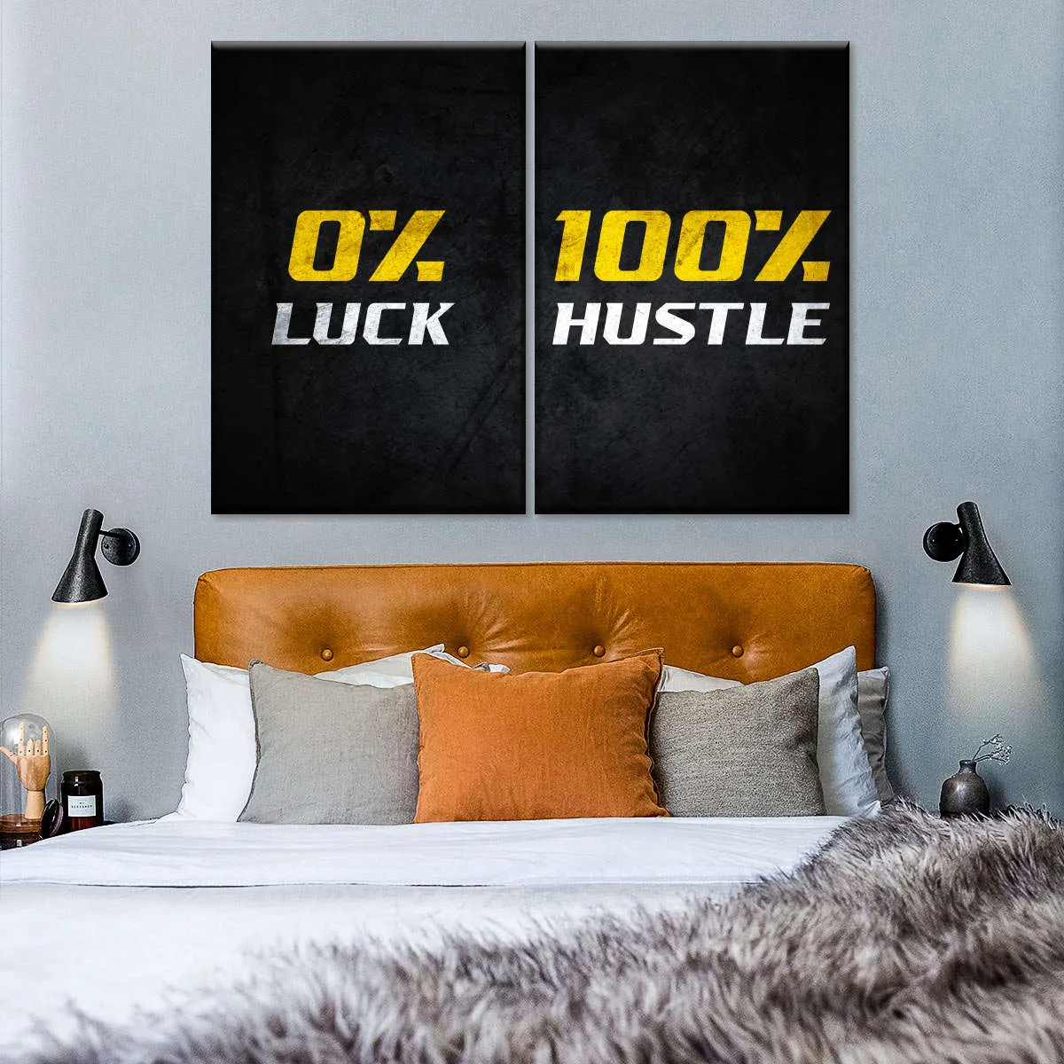 100 Percent Hustle Wall Art