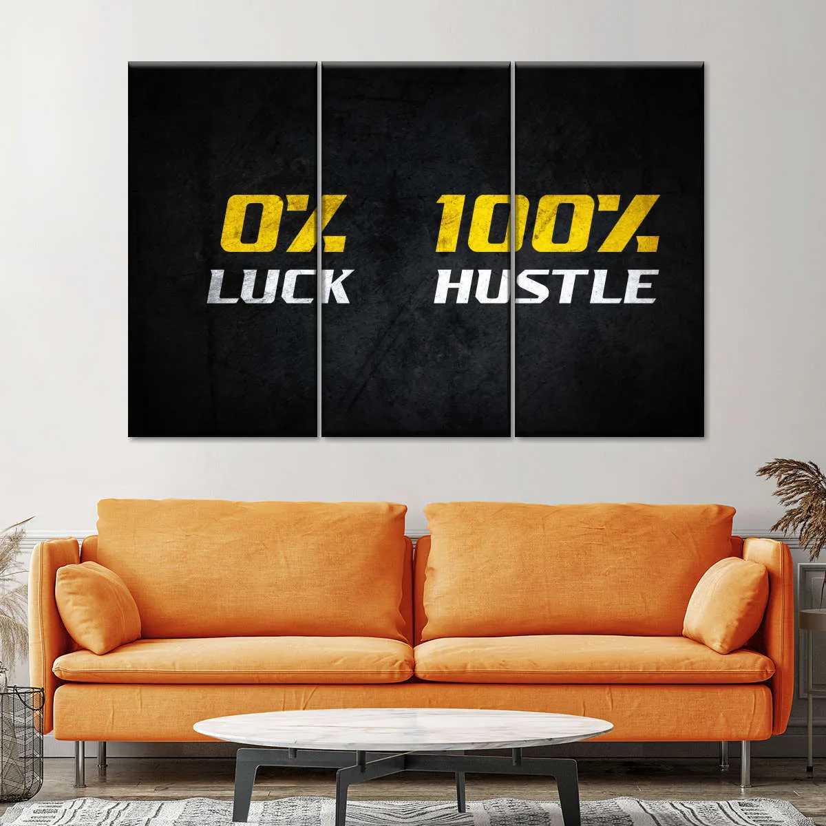 100 Percent Hustle Wall Art