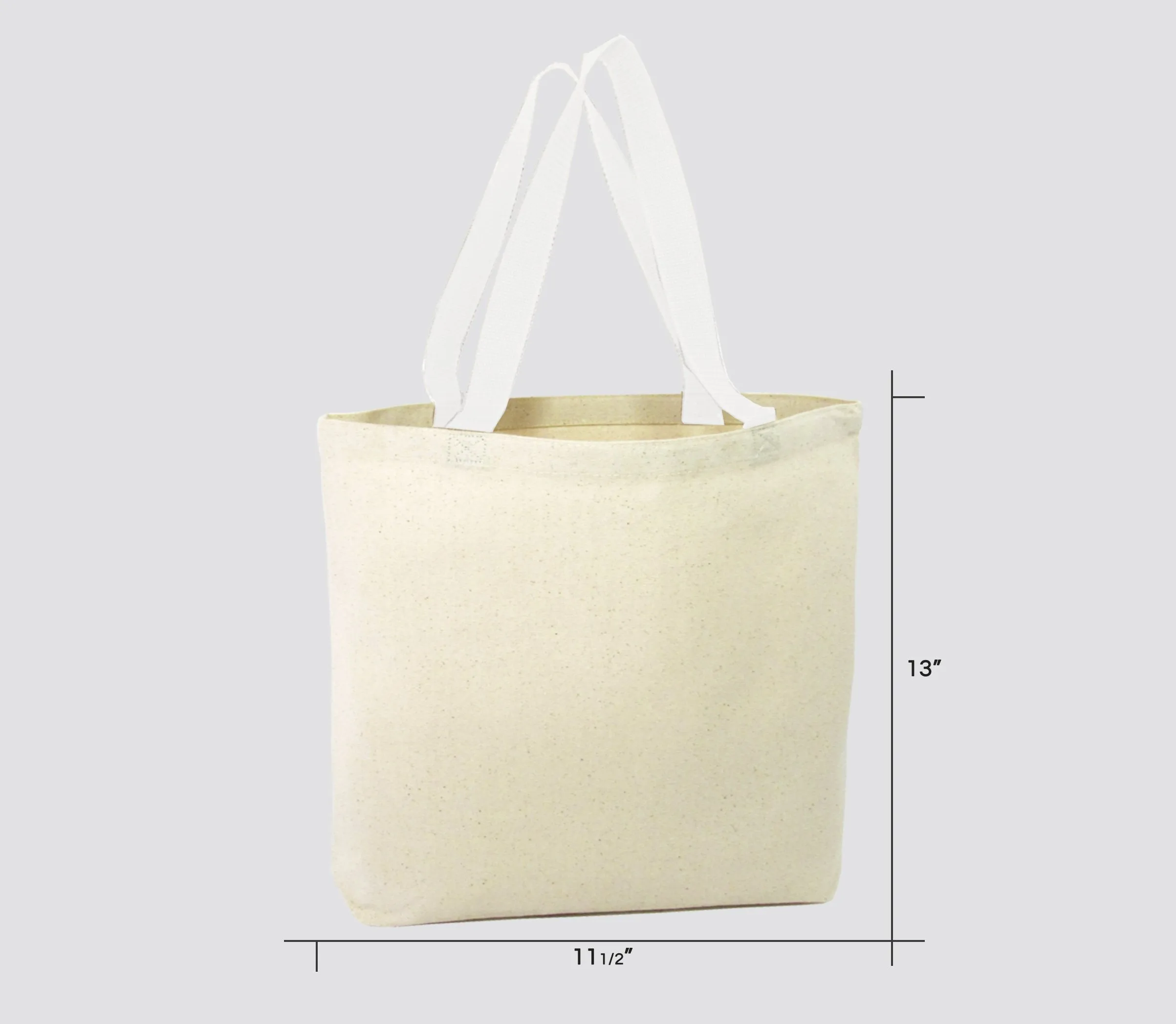 12 Pack Canvas Tote Bags – Design Your Own Party Favor Pack Tote Canvas Bags