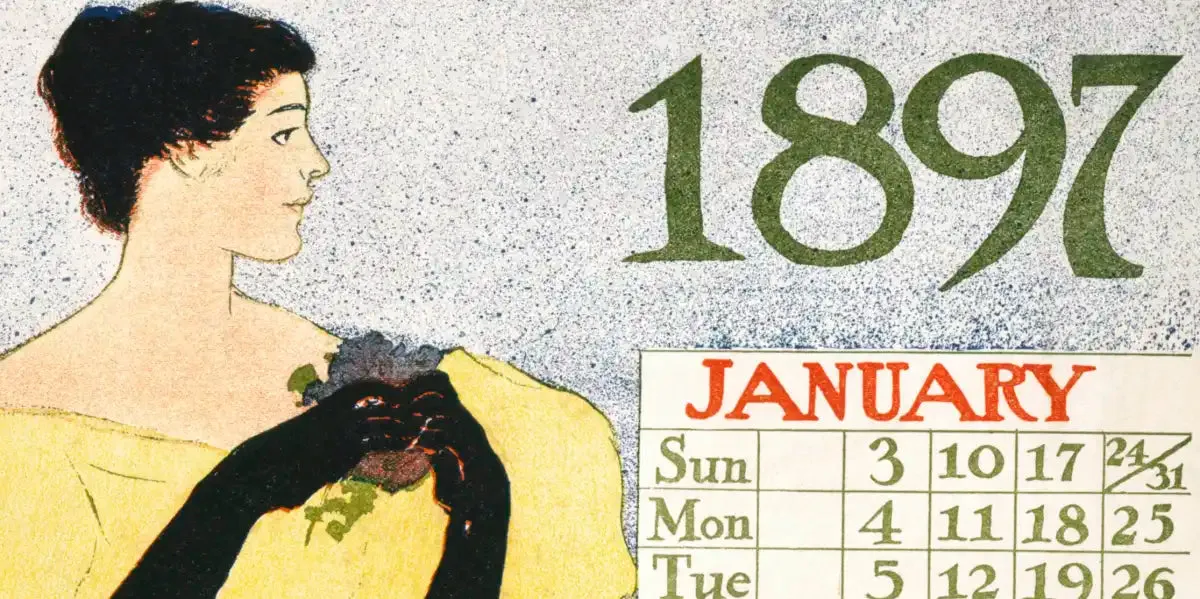 1897 January February March Wall Art