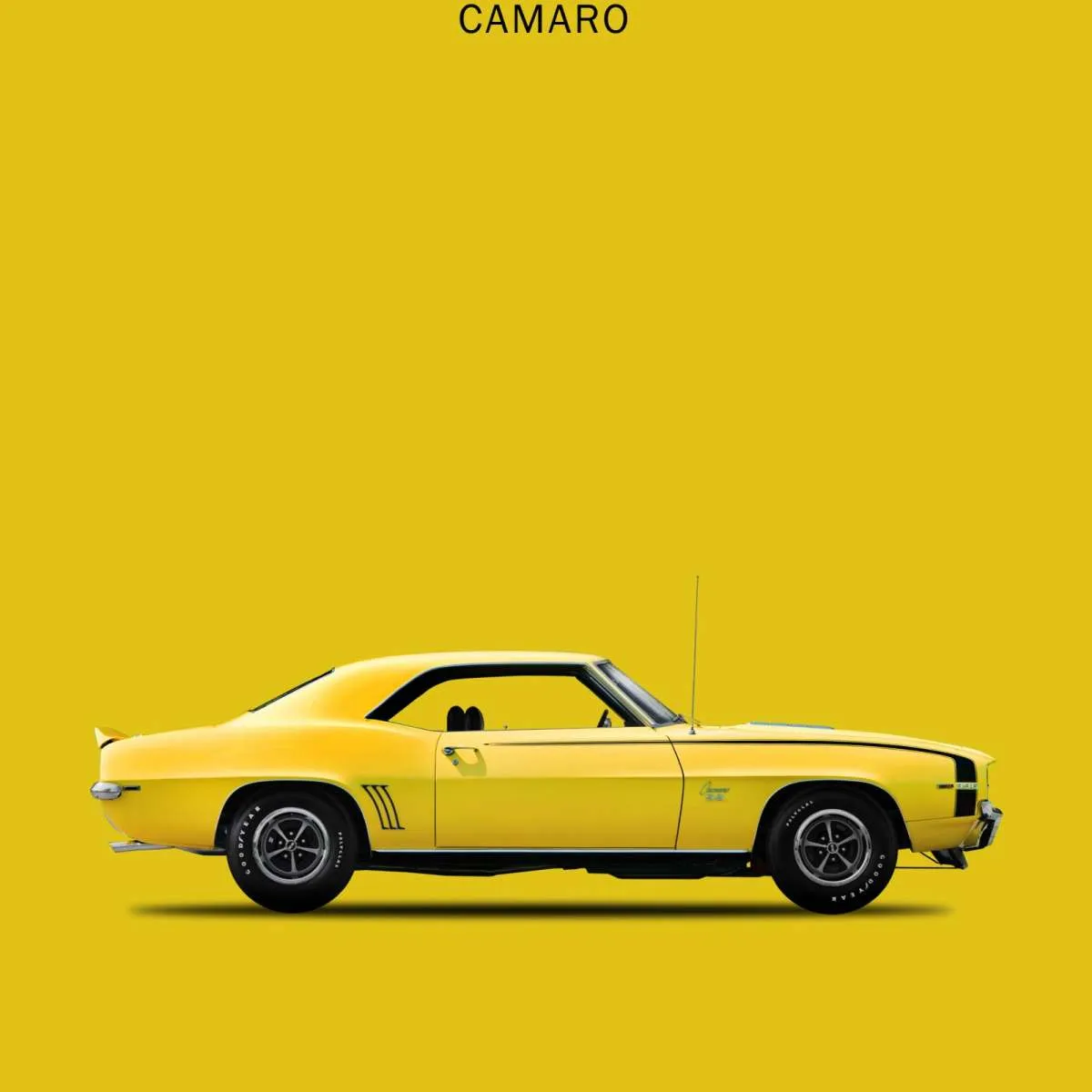 1969 Chevrolet Camaro Wall Art