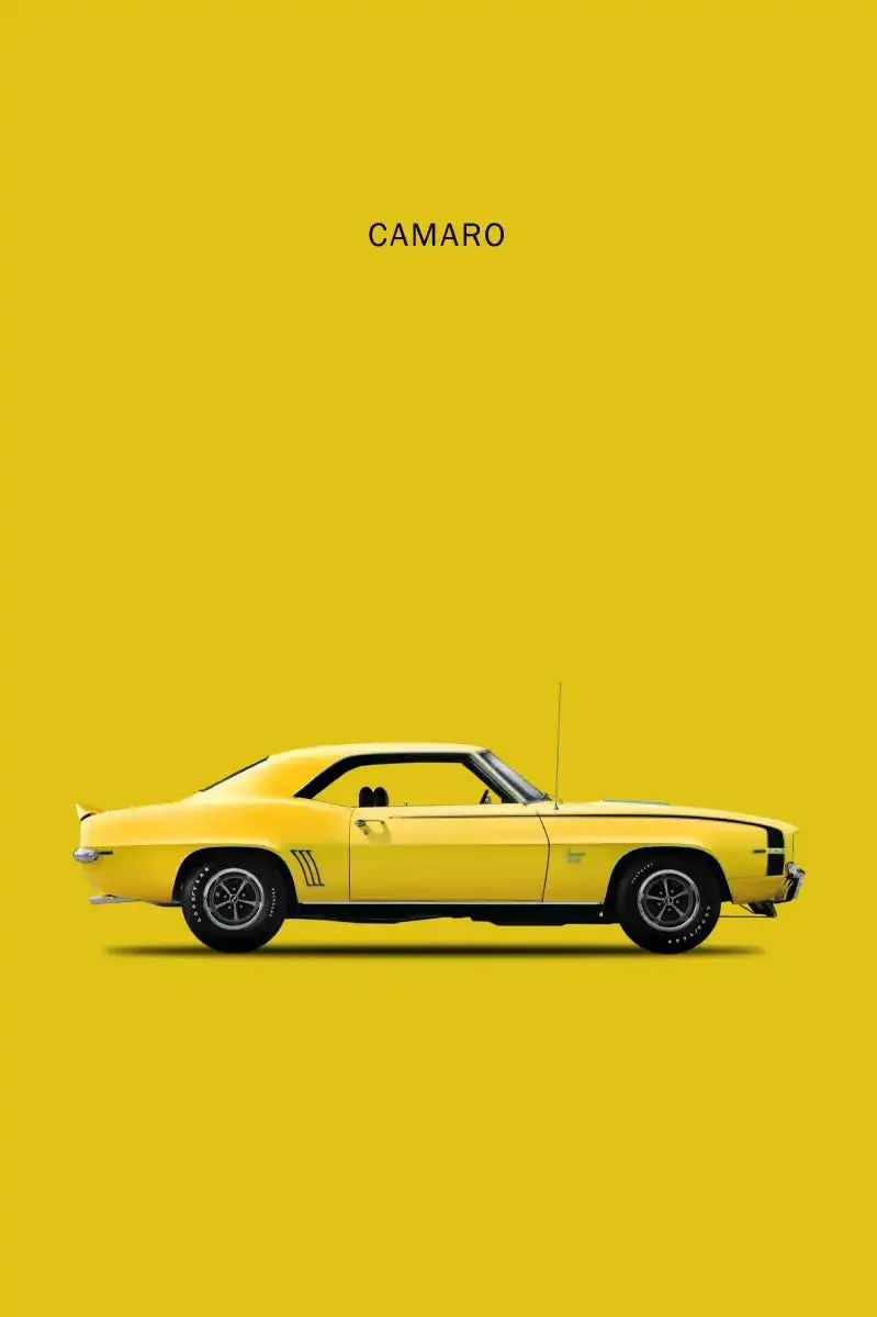 1969 Chevrolet Camaro Wall Art