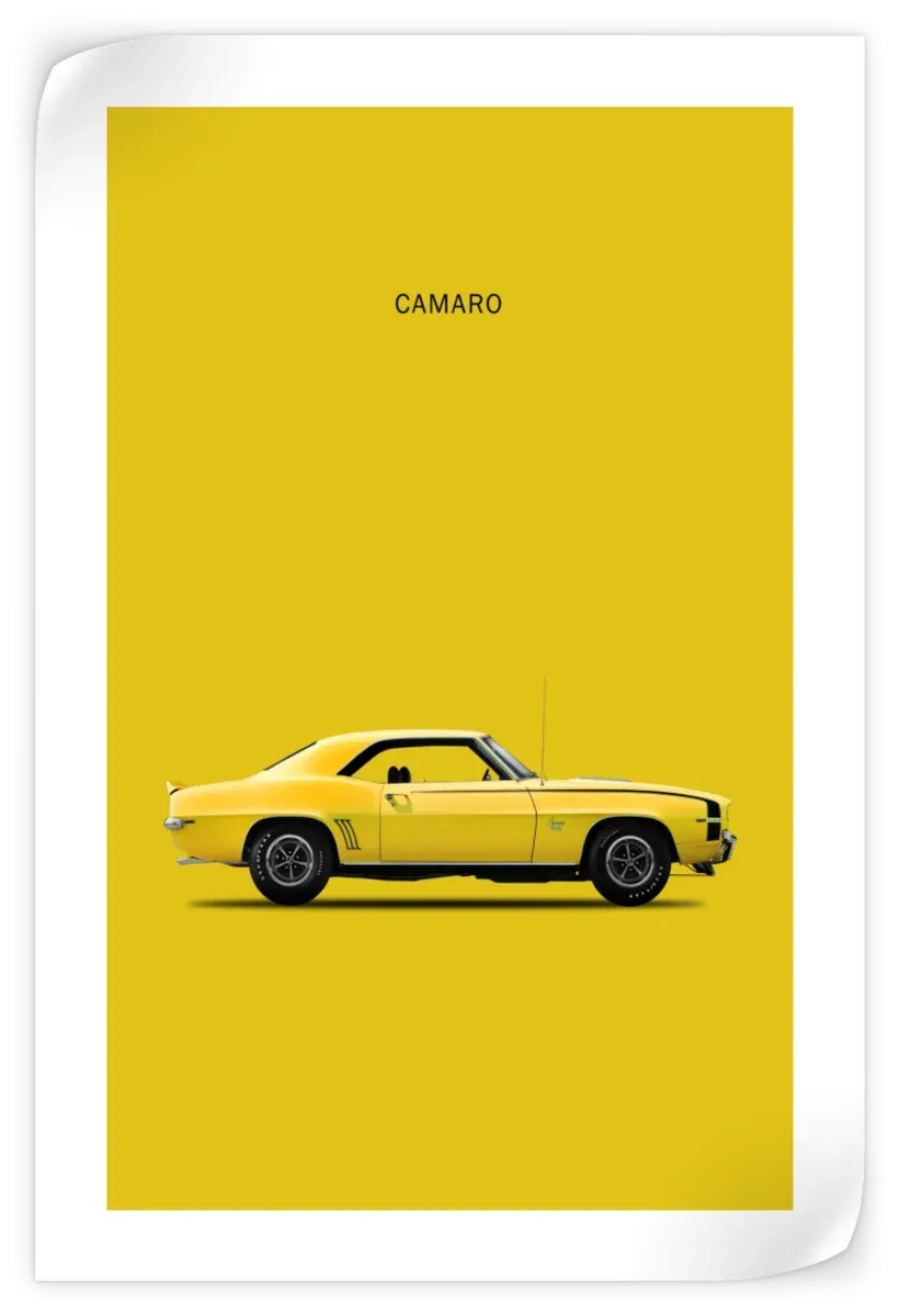 1969 Chevrolet Camaro Wall Art