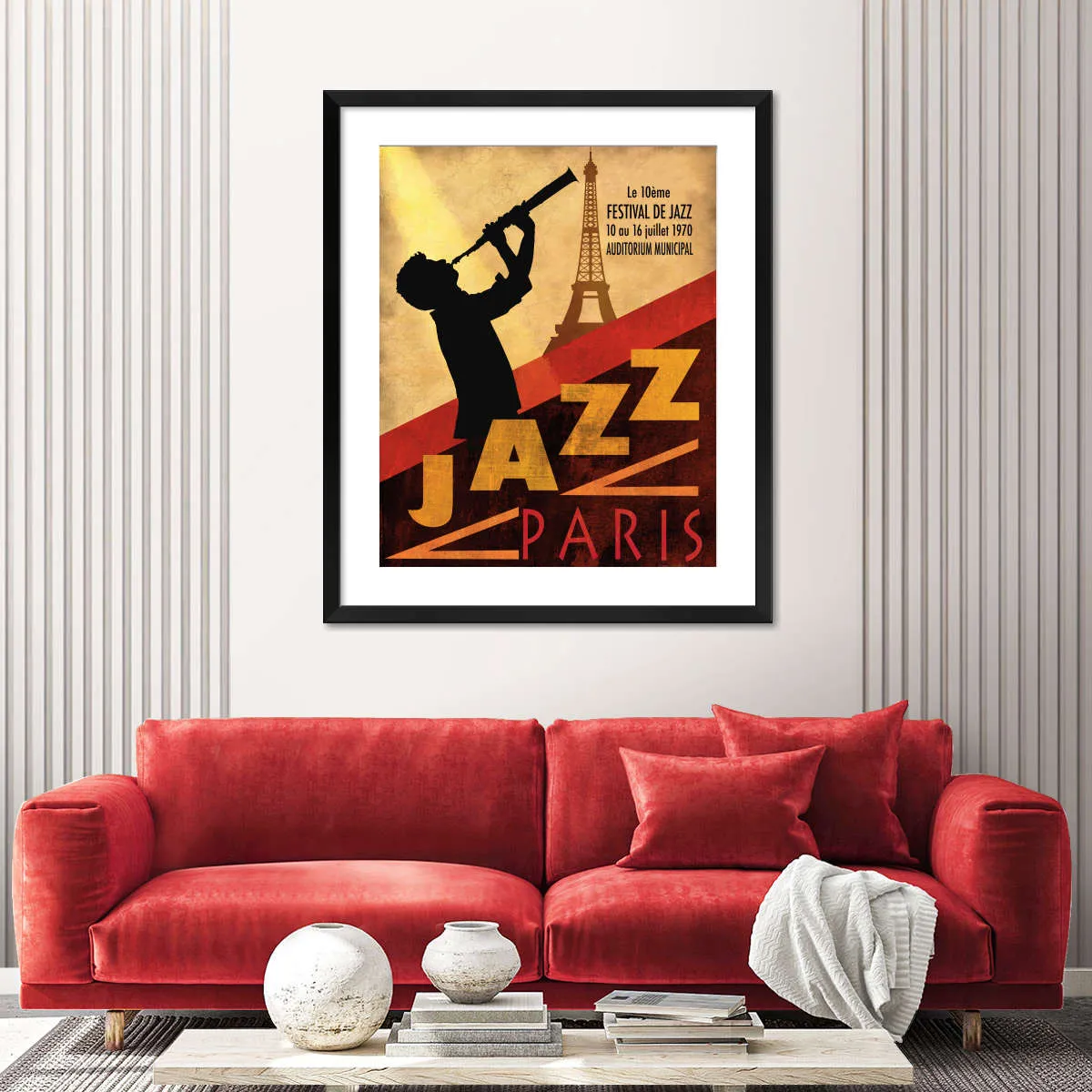 1970 Jazz In Paris Wall Art