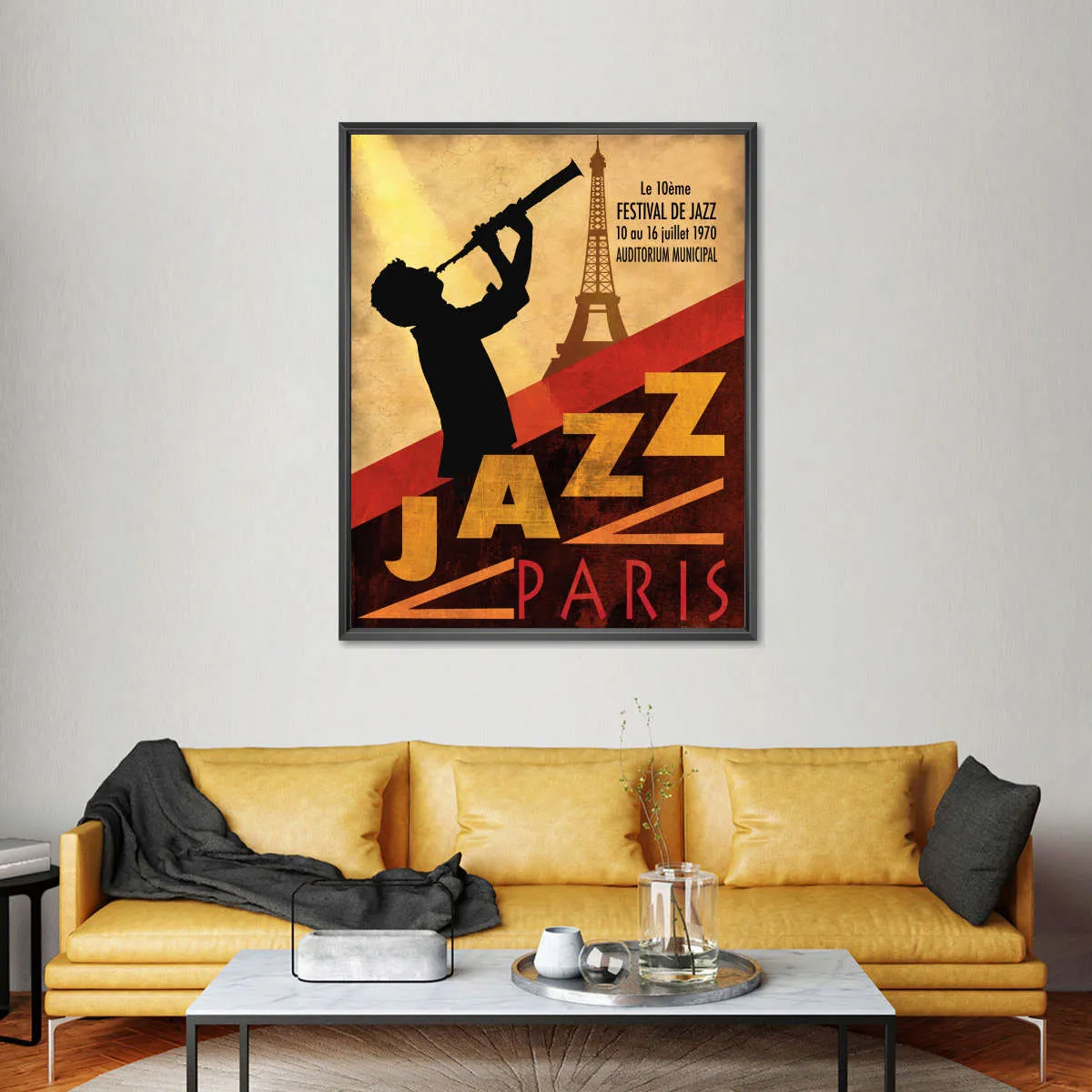 1970 Jazz In Paris Wall Art