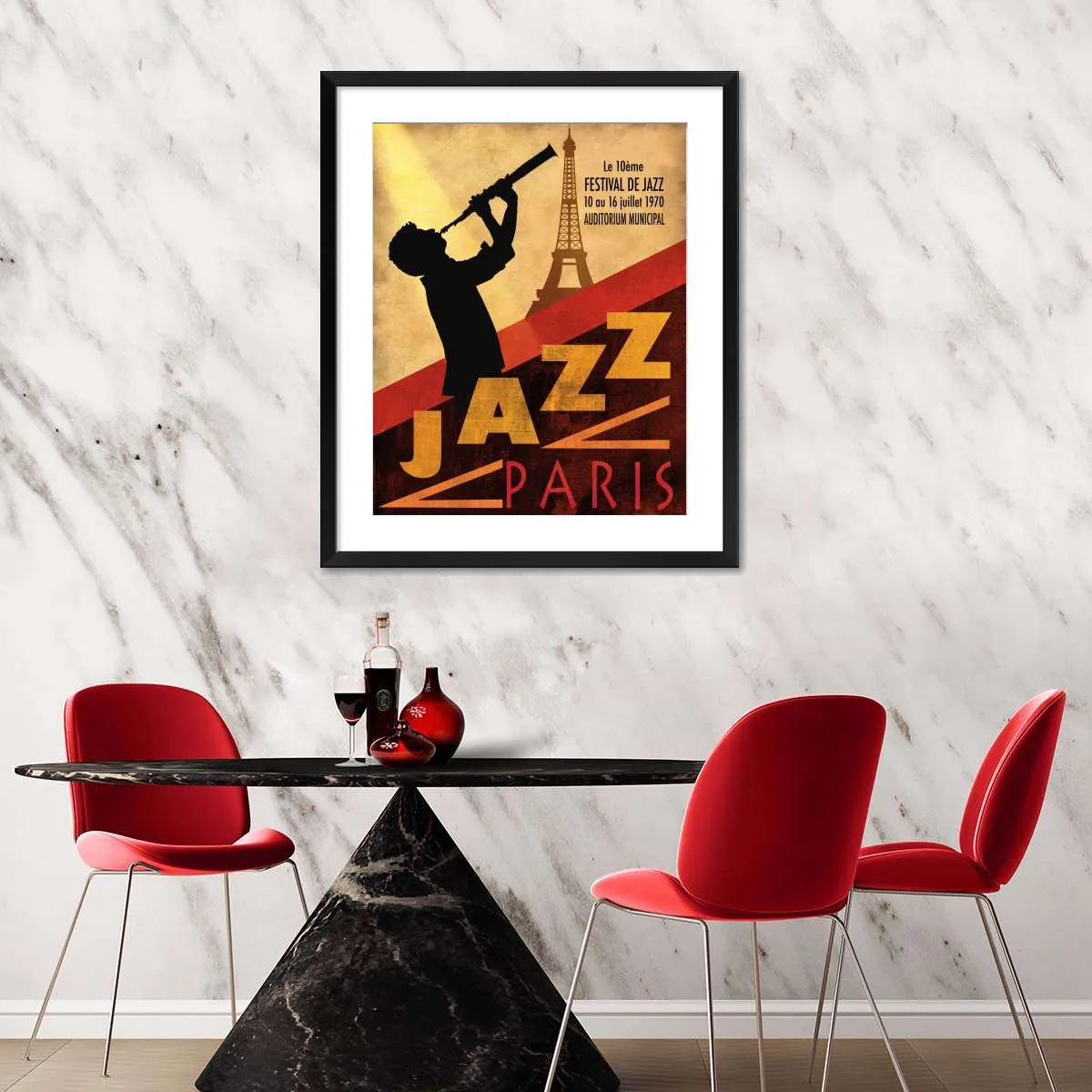 1970 Jazz In Paris Wall Art