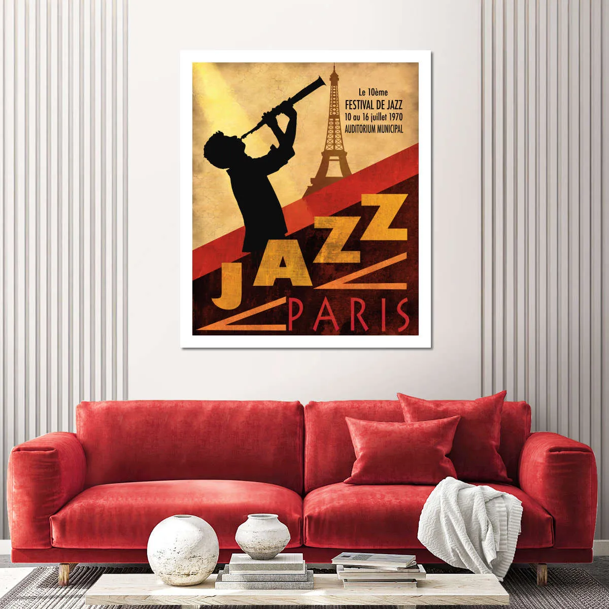 1970 Jazz In Paris Wall Art