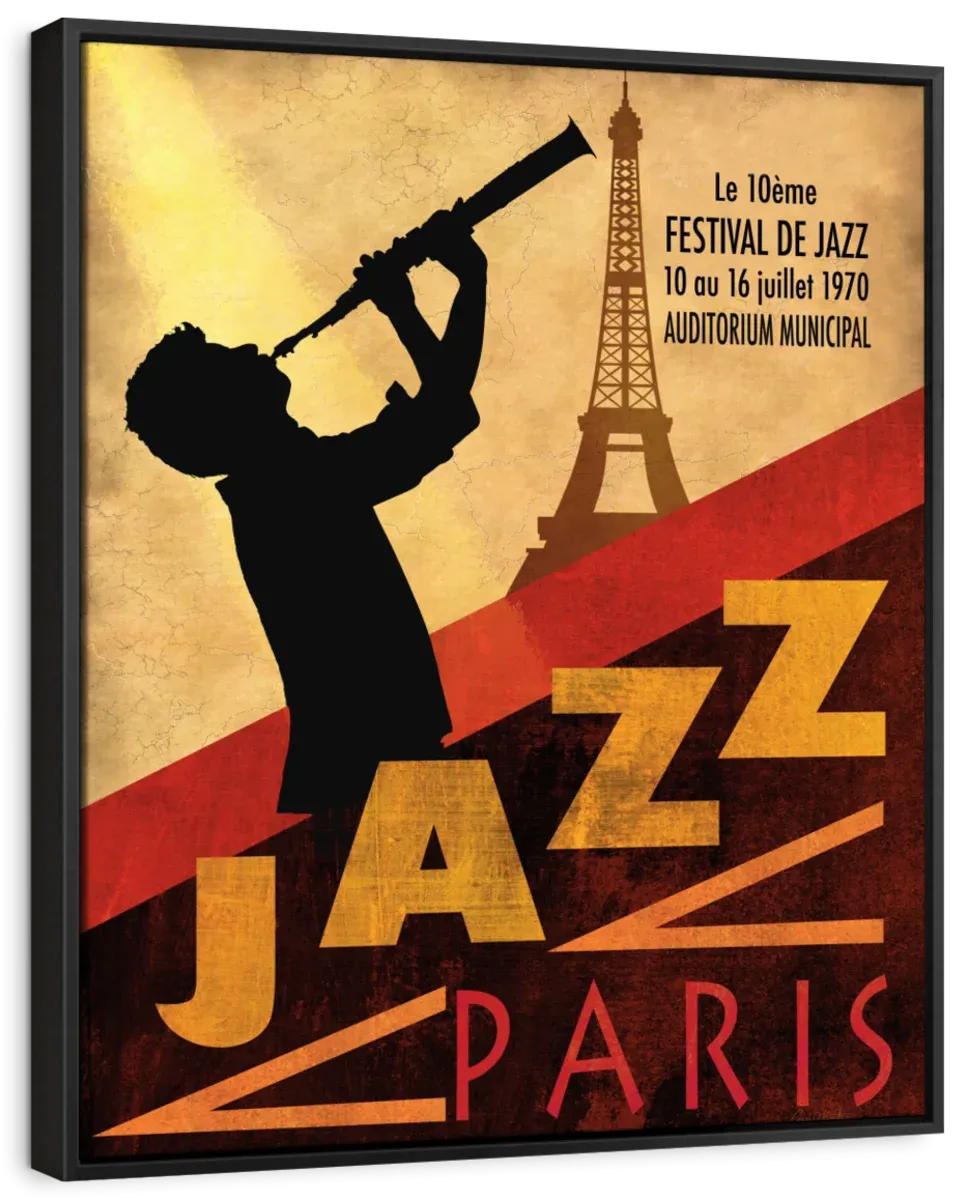 1970 Jazz In Paris Wall Art