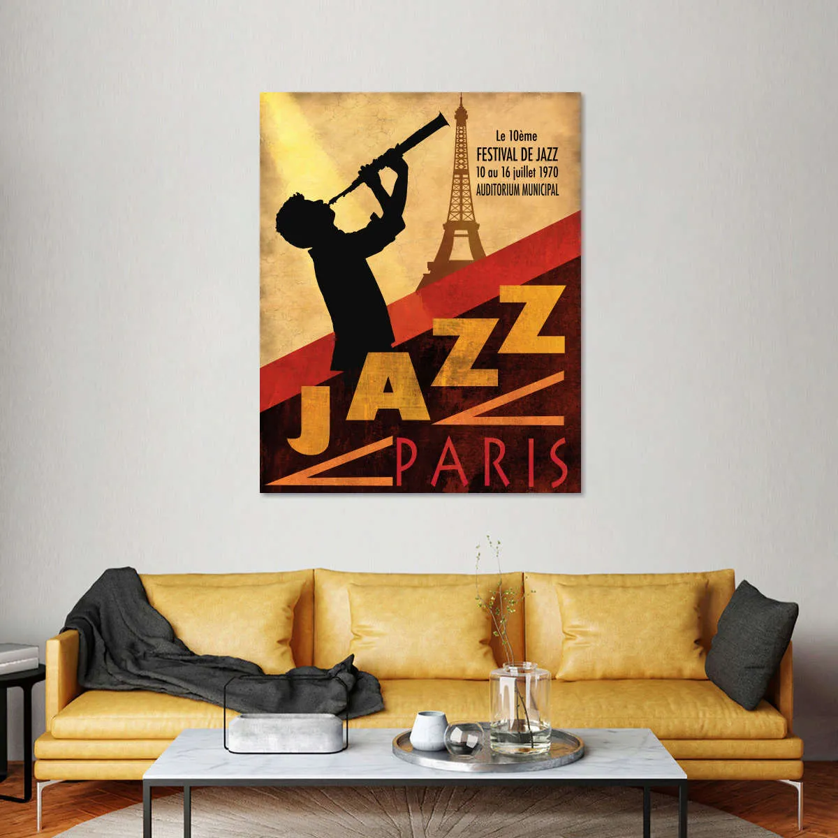 1970 Jazz In Paris Wall Art