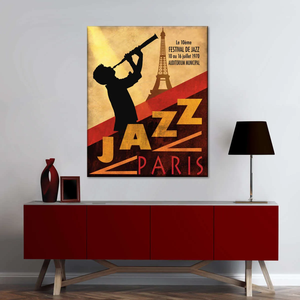 1970 Jazz In Paris Wall Art