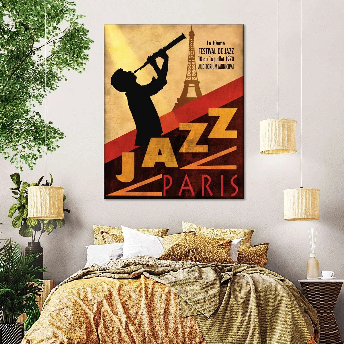 1970 Jazz In Paris Wall Art