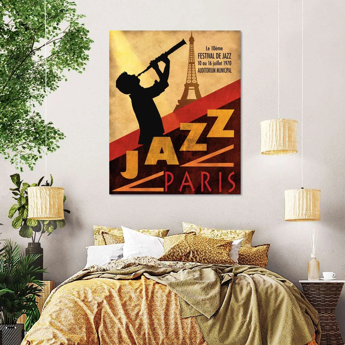 1970 Jazz In Paris Wall Art