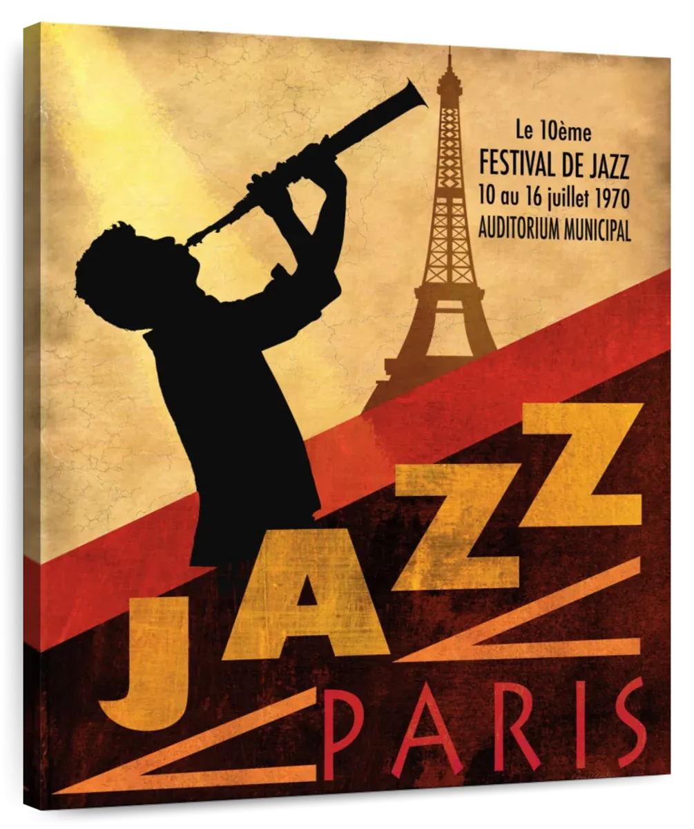 1970 Jazz In Paris Wall Art