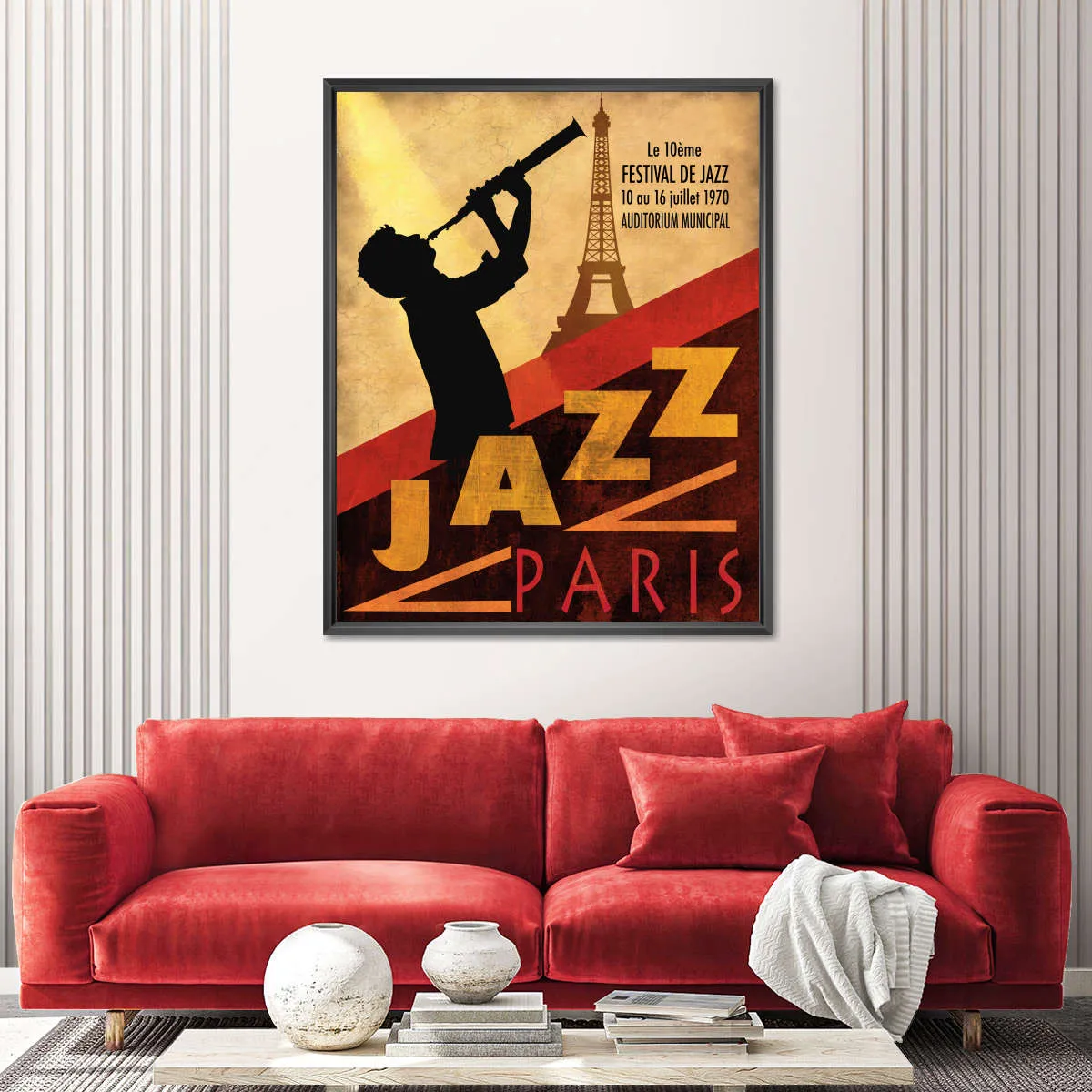 1970 Jazz In Paris Wall Art