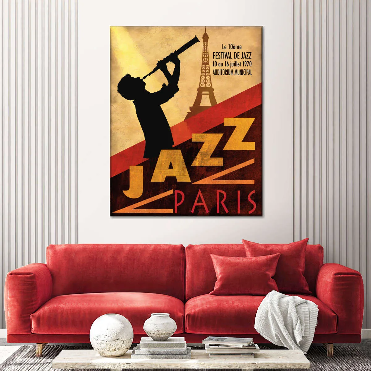 1970 Jazz In Paris Wall Art