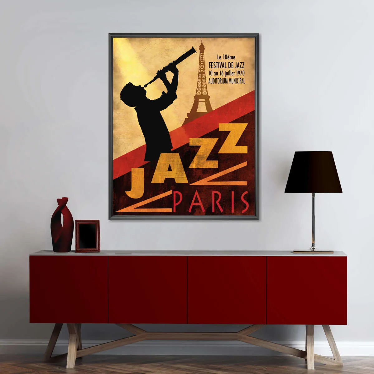 1970 Jazz In Paris Wall Art