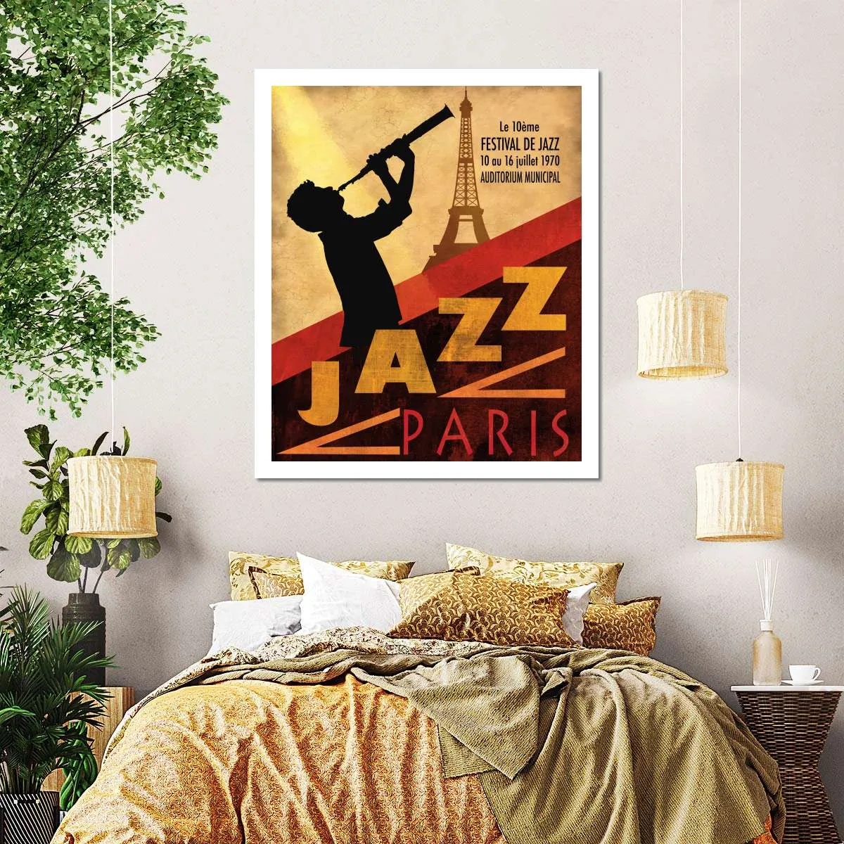 1970 Jazz In Paris Wall Art