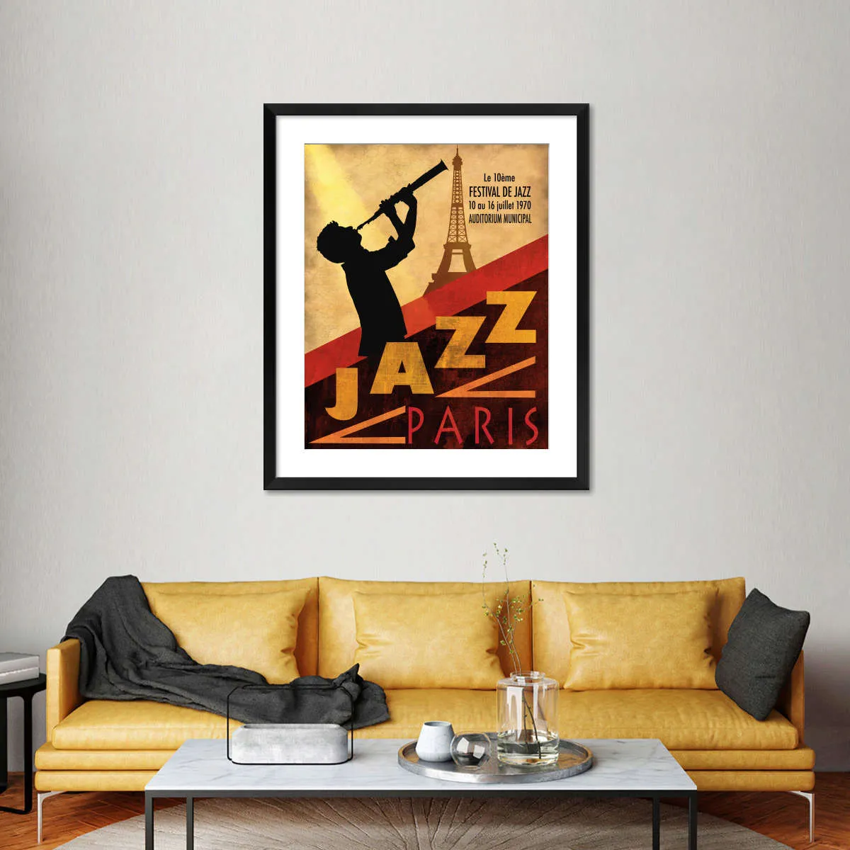 1970 Jazz In Paris Wall Art