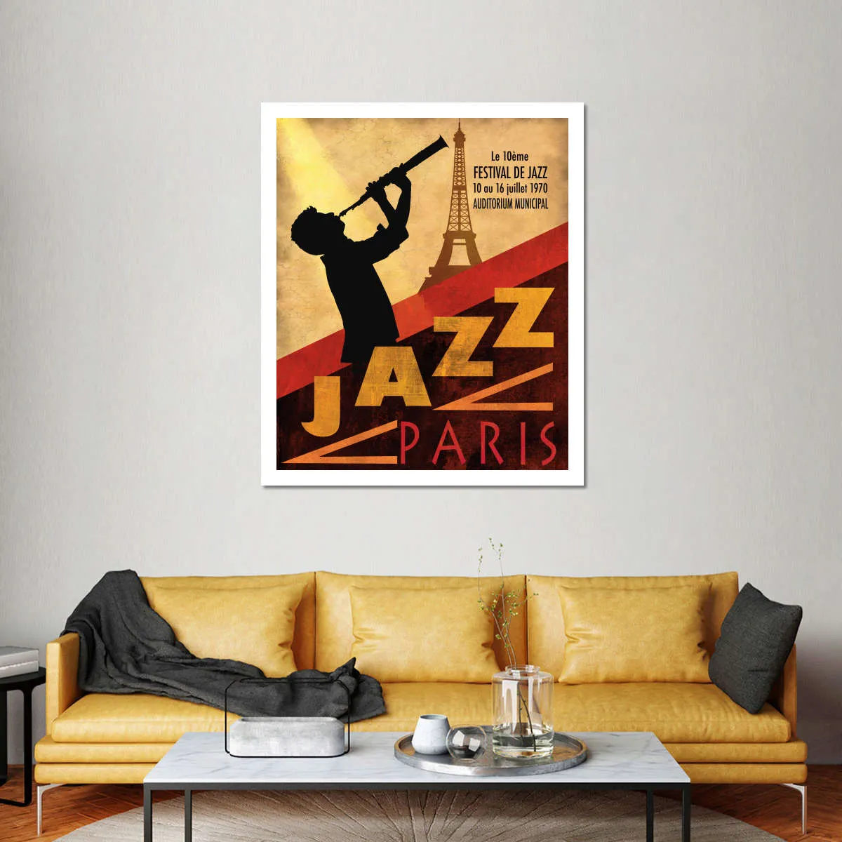 1970 Jazz In Paris Wall Art