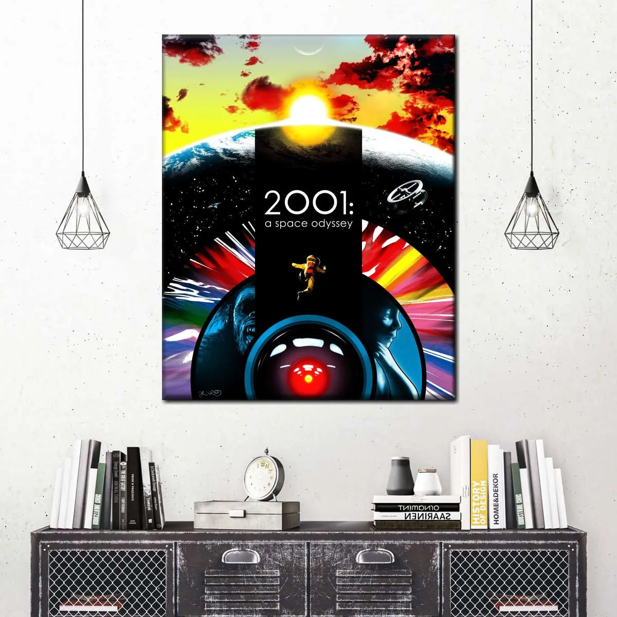 2001 - A Space Odyssey Wall Art