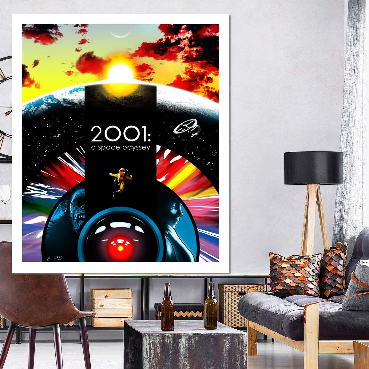 2001 - A Space Odyssey Wall Art