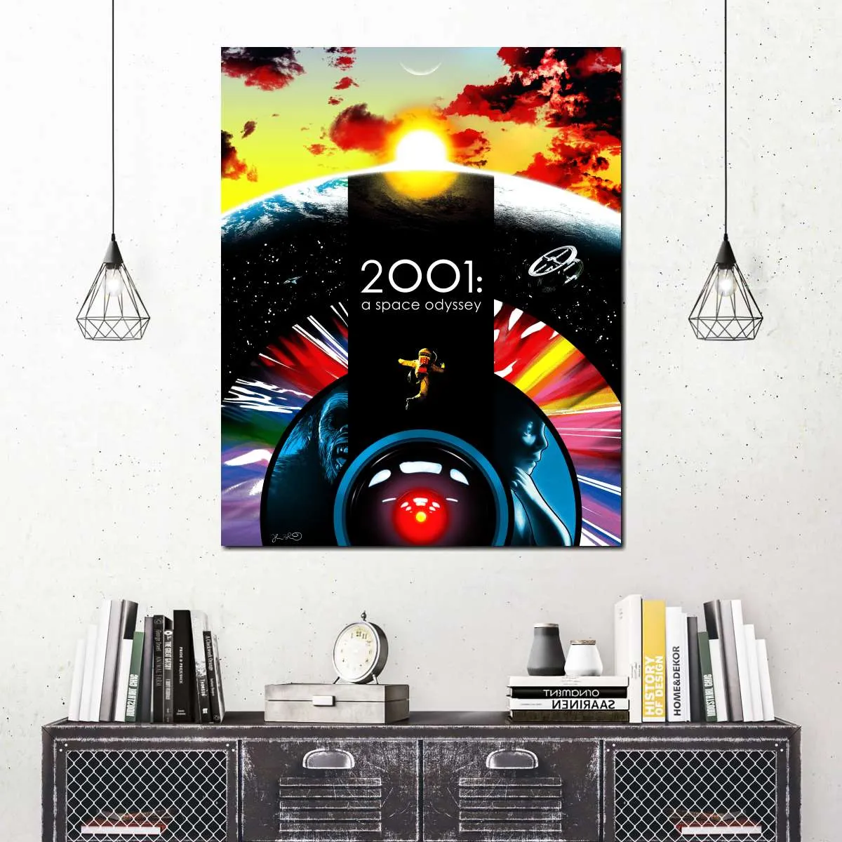 2001 - A Space Odyssey Wall Art