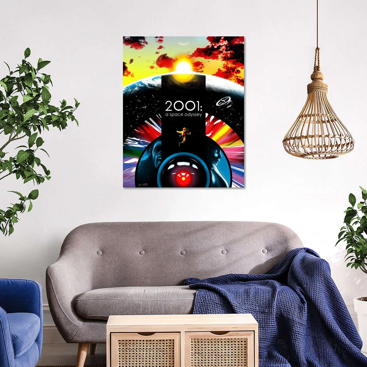 2001 - A Space Odyssey Wall Art