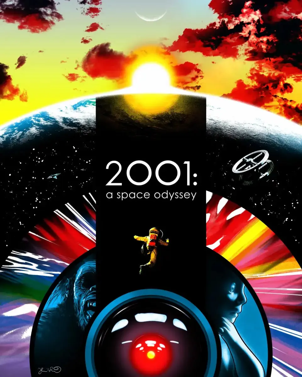 2001 - A Space Odyssey Wall Art