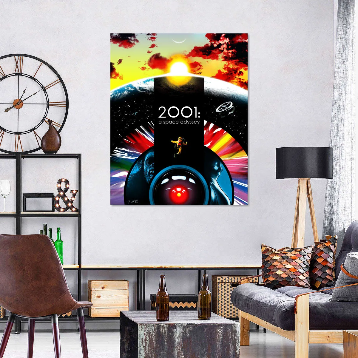 2001 - A Space Odyssey Wall Art