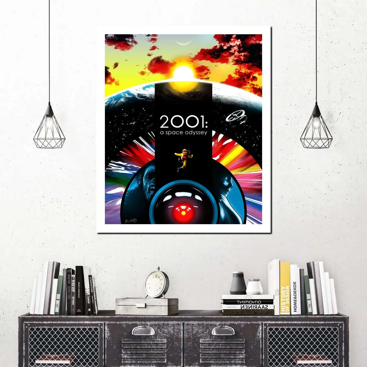 2001 - A Space Odyssey Wall Art