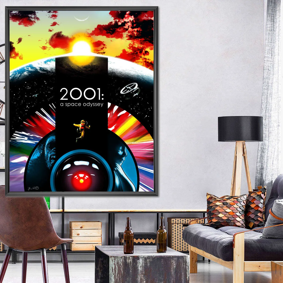 2001 - A Space Odyssey Wall Art