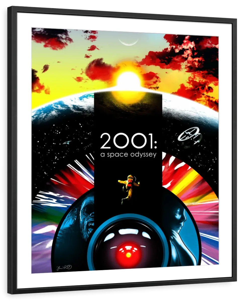 2001 - A Space Odyssey Wall Art