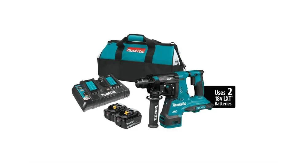 2020 Makita 18V X2 LXT® (36V) Brushless 1-1/8" AVT® Rotary Hammer Kit (XRH08PT)