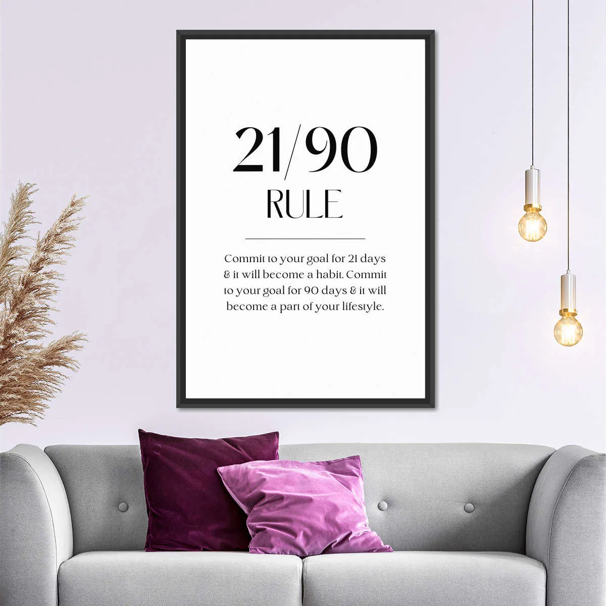 21-90 Rule Wall Art