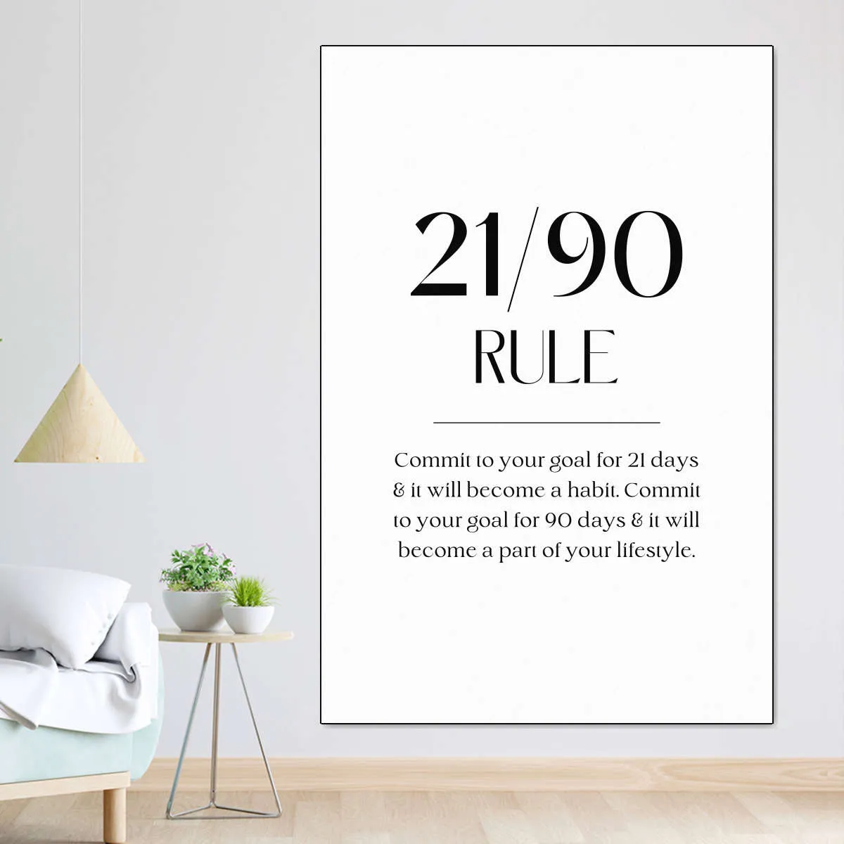 21-90 Rule Wall Art