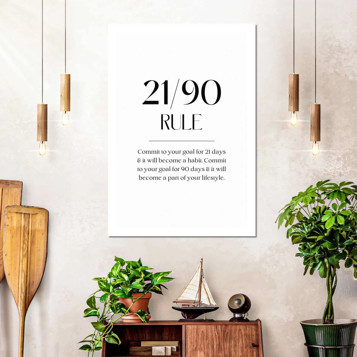 21-90 Rule Wall Art