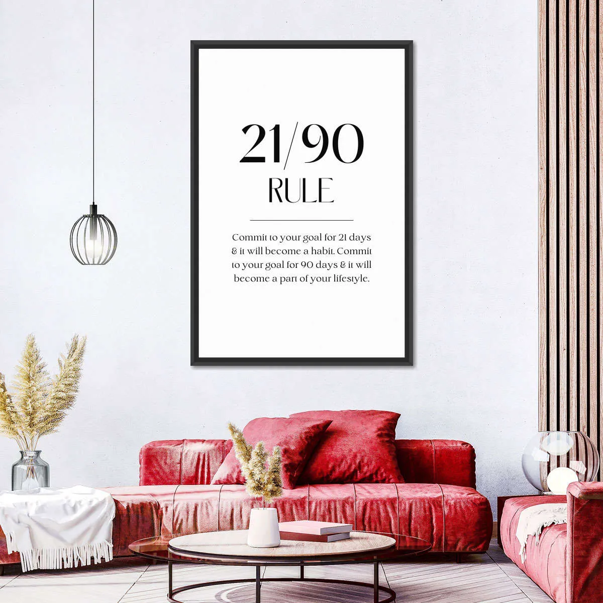 21-90 Rule Wall Art