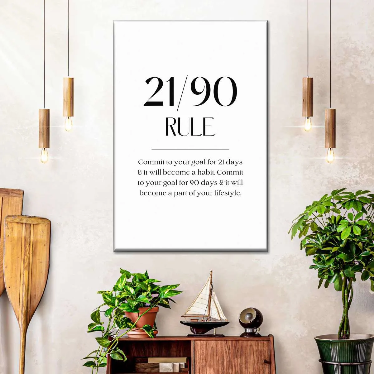 21-90 Rule Wall Art