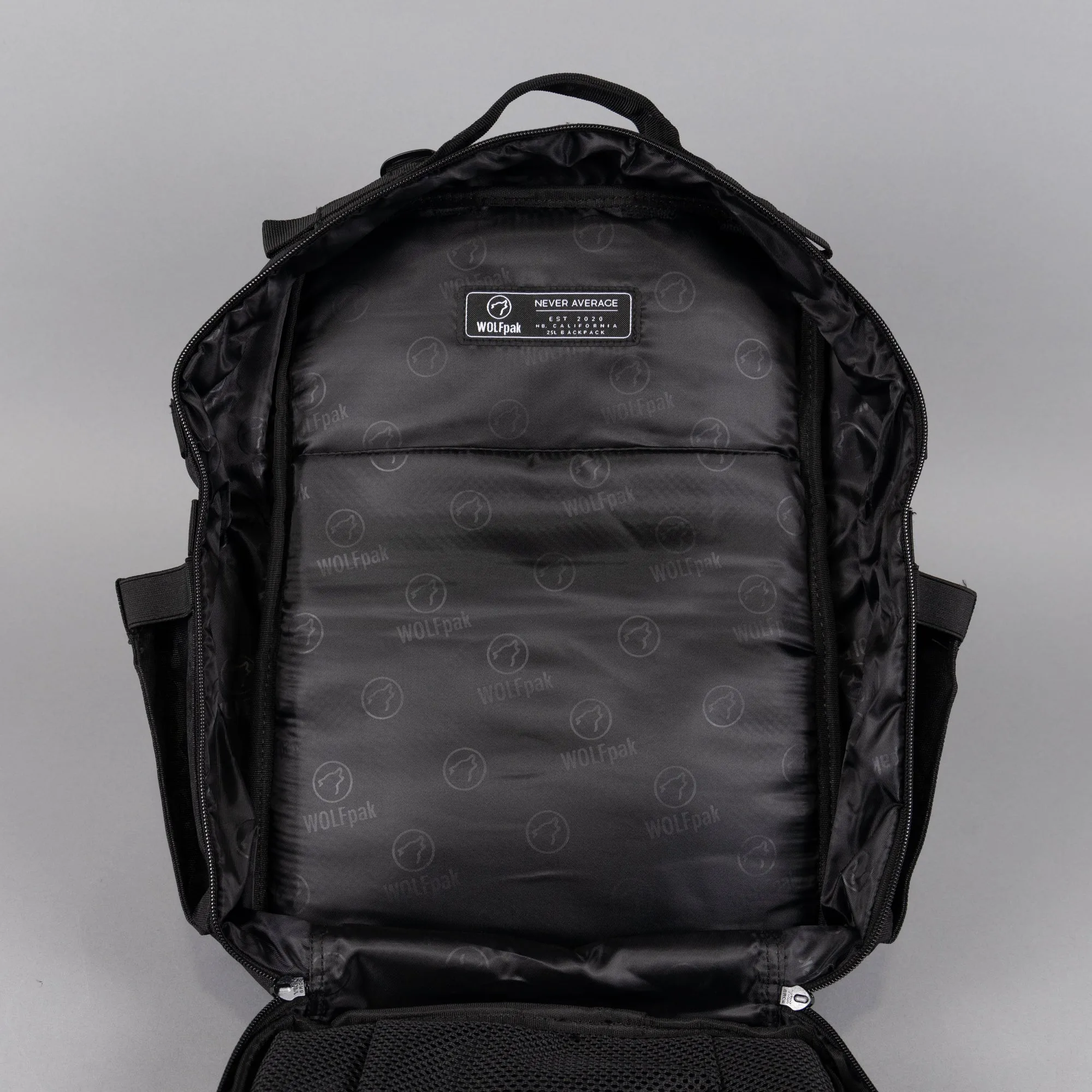 25L Backpack Black Leopard