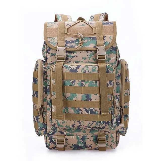 25L Modular Military MOLLE Tactical Army Backpack